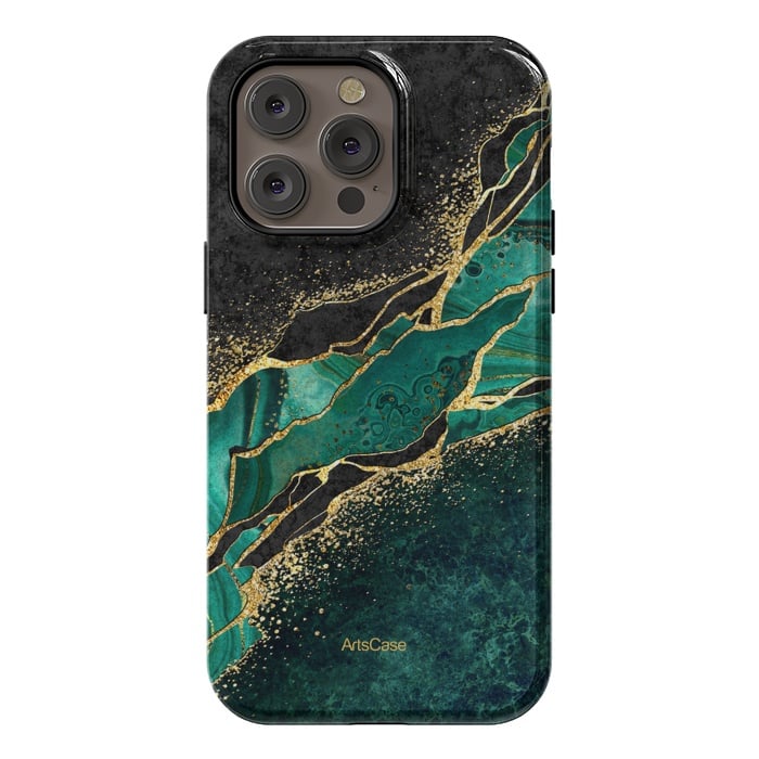 iPhone 14 Pro max StrongFit Emeral Pool by ArtsCase