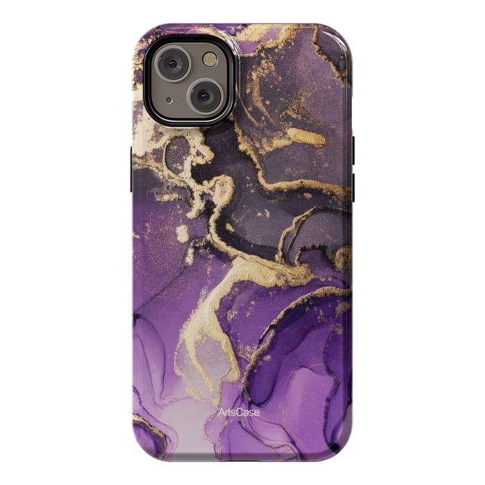 iPhone 14 Plus StrongFit Purple Skies by ArtsCase