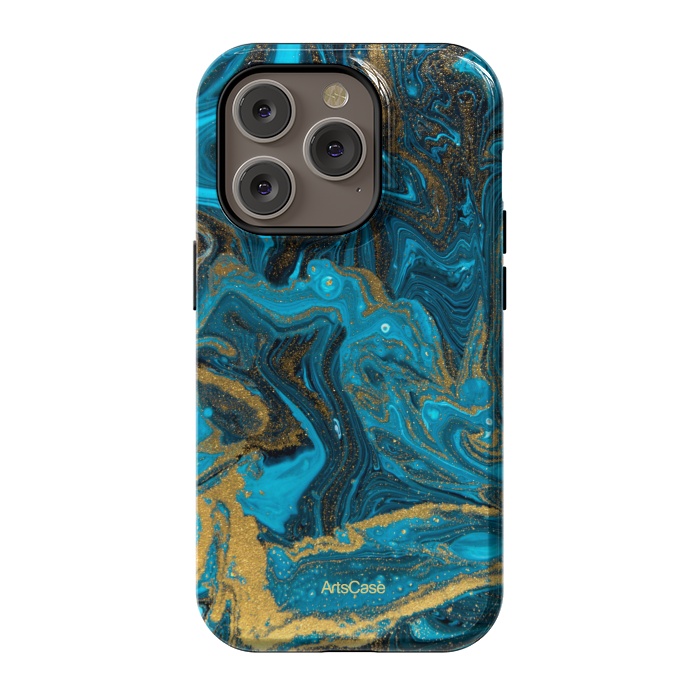 iPhone 14 Pro StrongFit Mystic River by ArtsCase
