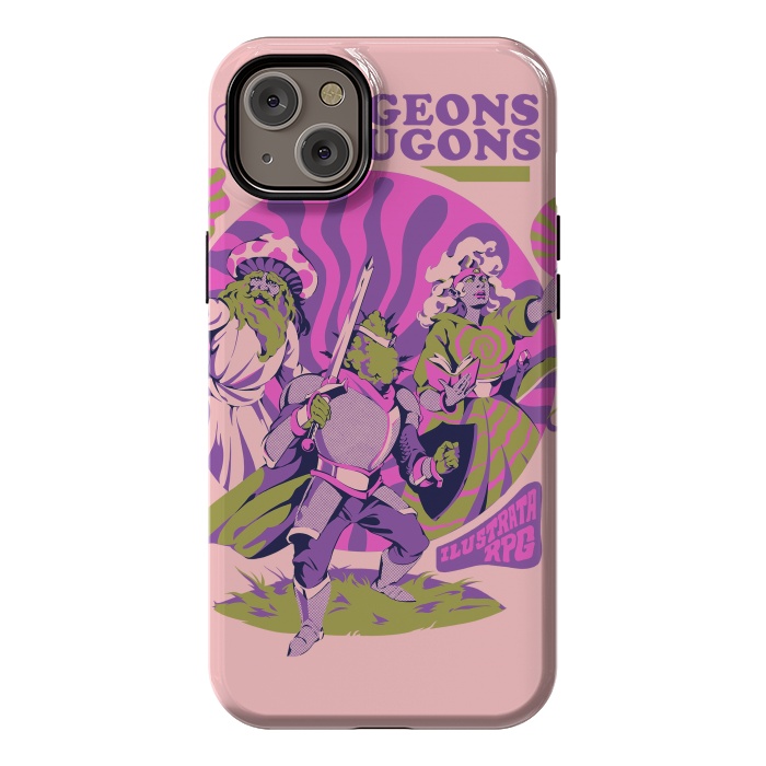 iPhone 14 Plus StrongFit Dungeons & Drugons by Ilustrata