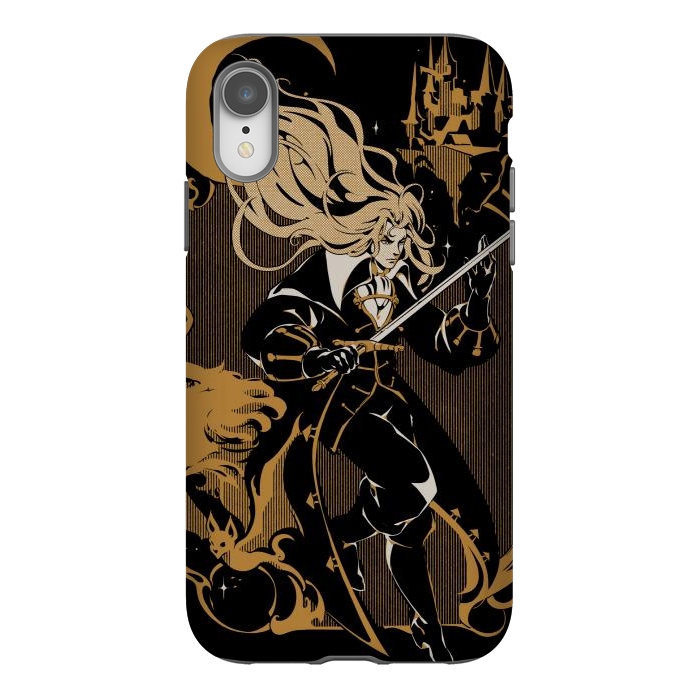 iPhone Xr StrongFit Symphony of the Vampire by Ilustrata