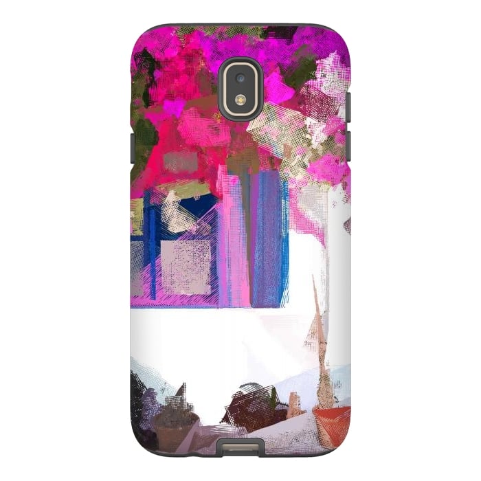 Galaxy J7 StrongFit Blossom Is Just Around The Corner, Bougainvillea Tropical Greece Architecture, Botanical Summer Travel Bohemian by Uma Prabhakar Gokhale