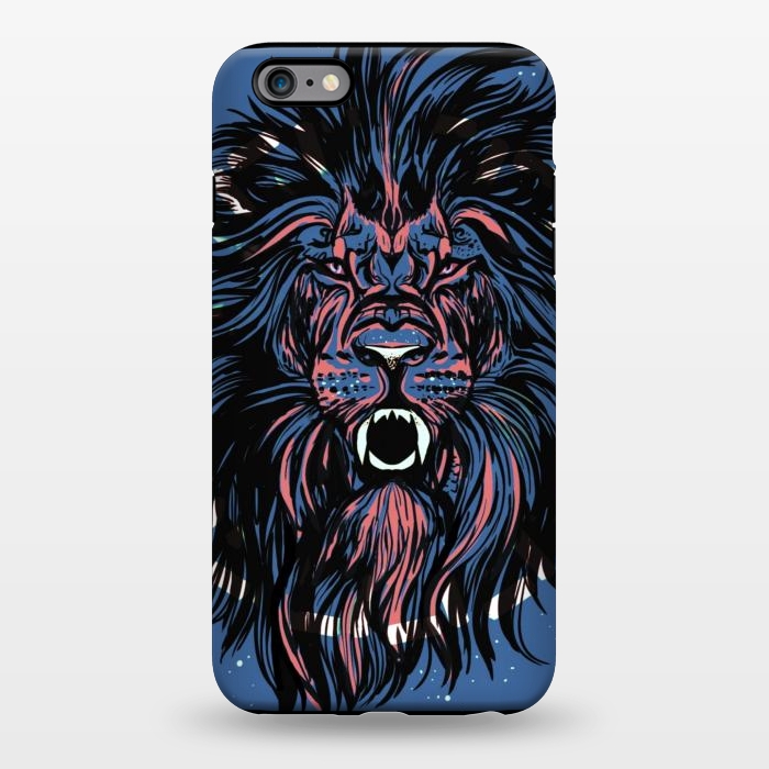 iPhone 6/6s plus StrongFit Lion portrait face ferocious king of the jungle  by Josie