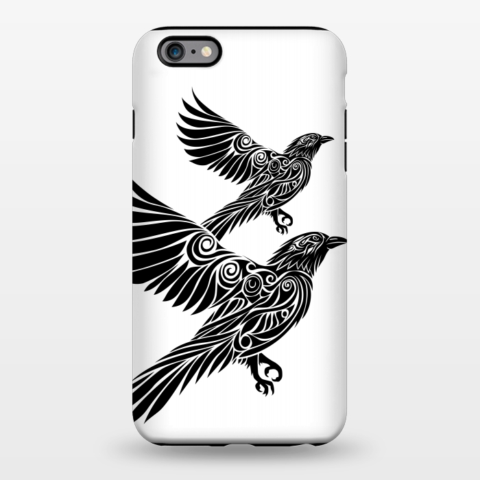 iPhone 6/6s plus StrongFit Crow flying tribal by Alberto