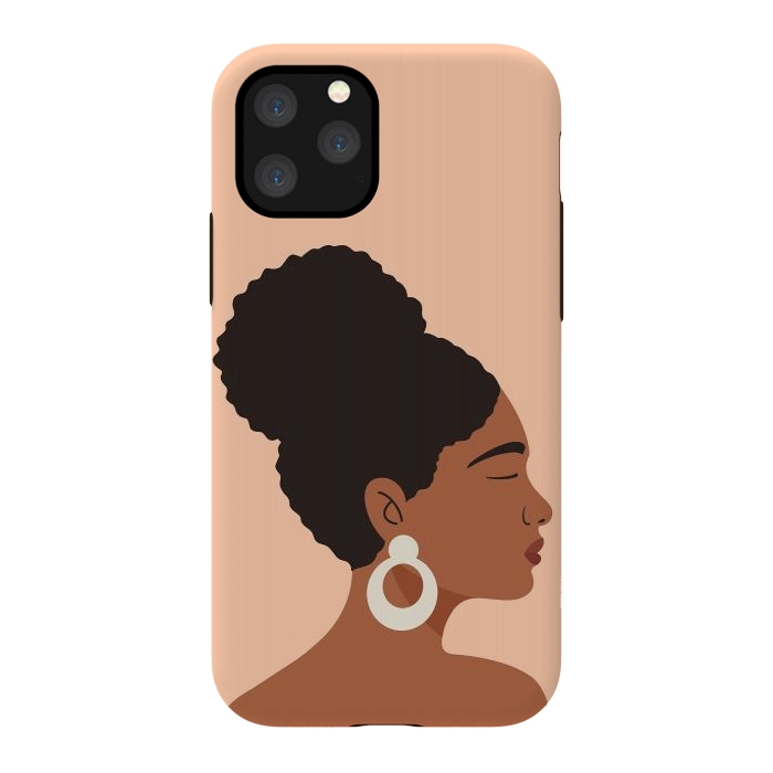 iPhone 11 Pro StrongFit Afro Girl by ArtPrInk