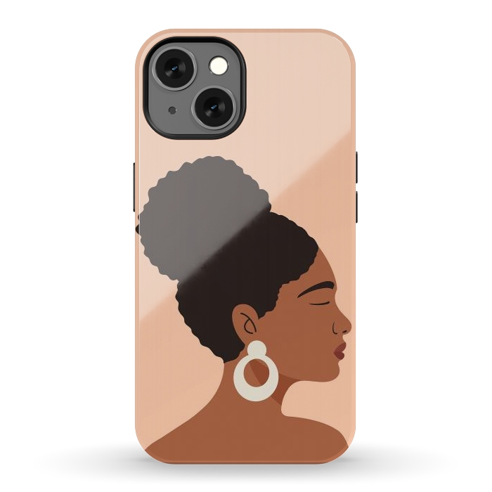 iPhone 13 StrongFit Afro Girl by ArtPrInk