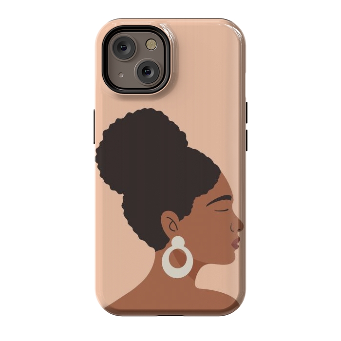 iPhone 14 StrongFit Afro Girl by ArtPrInk