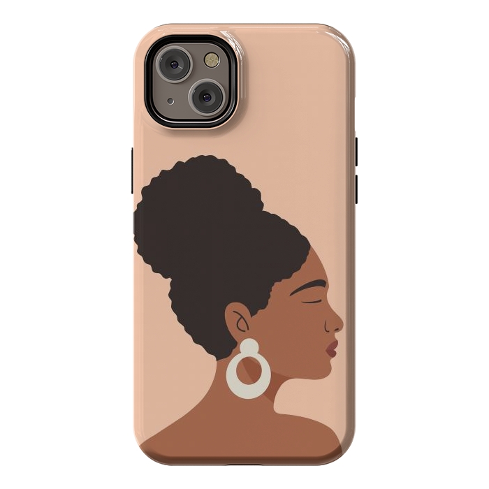 iPhone 14 Plus StrongFit Afro Girl by ArtPrInk