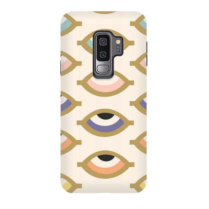 Galaxy S9 plus StrongFit Turkish Eye Pattern by ArtPrInk