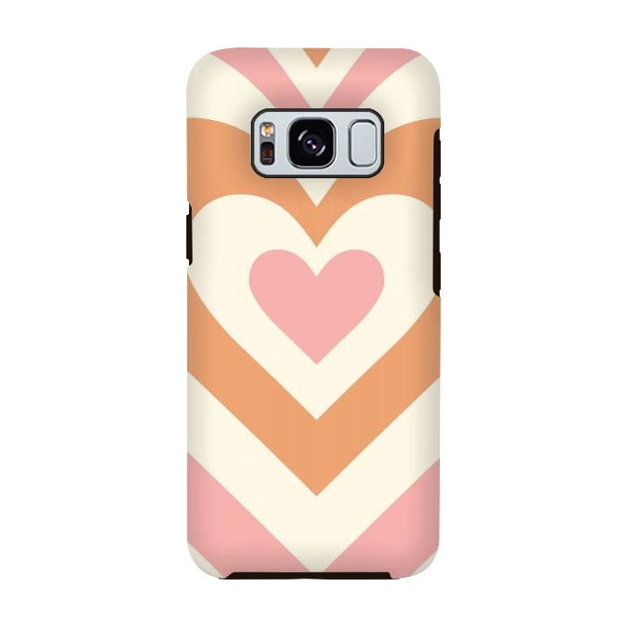 Galaxy S8 StrongFit Hypnotic Hearts by ArtPrInk