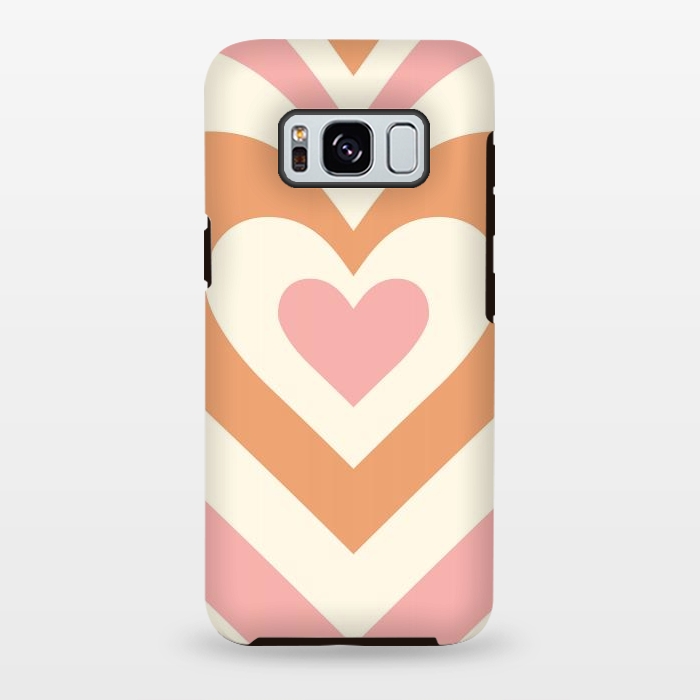 Galaxy S8 plus StrongFit Hypnotic Hearts by ArtPrInk