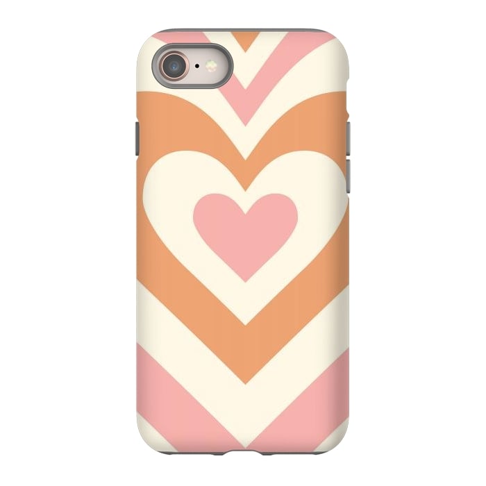 iPhone SE StrongFit Hypnotic Hearts by ArtPrInk