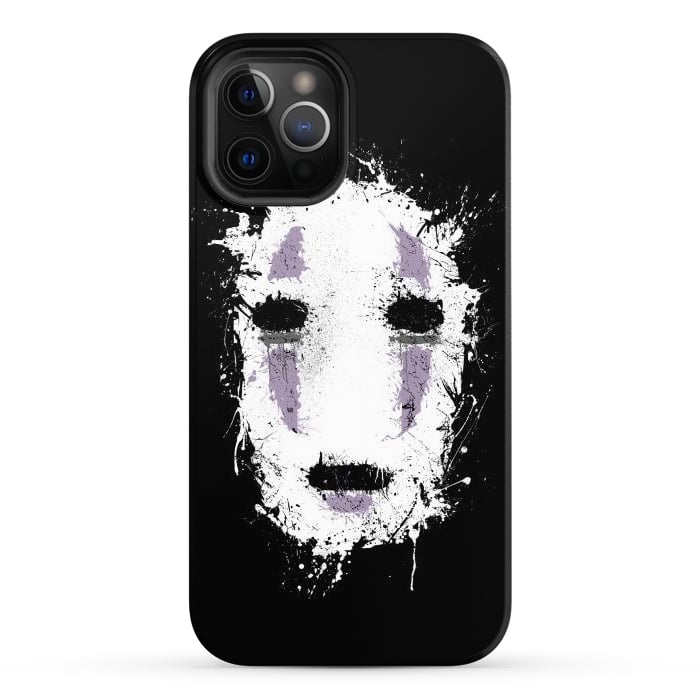 iPhone 12 Pro Max StrongFit Ink no face by Denis Orio Ibañez