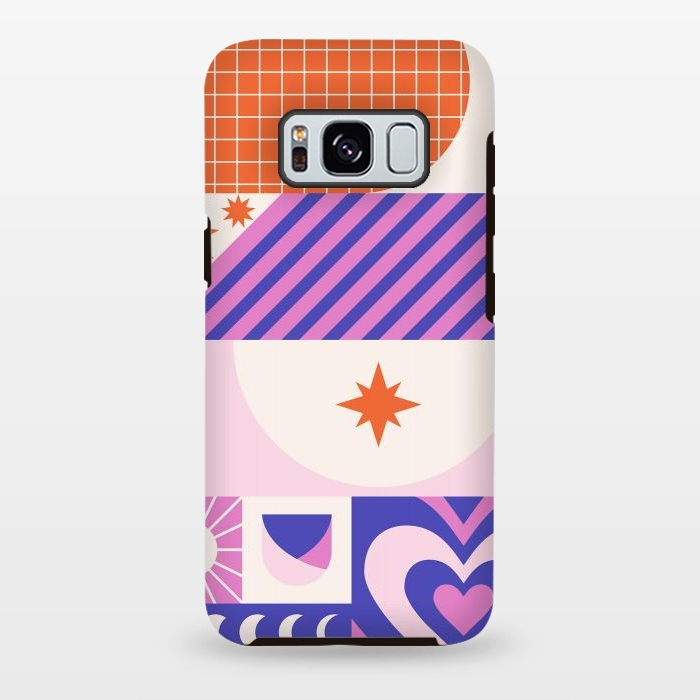 Galaxy S8 plus StrongFit Y2K Patchwork by ArtPrInk