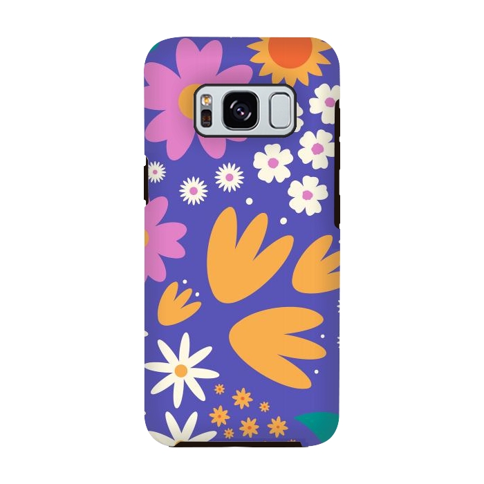 Galaxy S8 StrongFit Wildflower Spring Fest by ArtPrInk