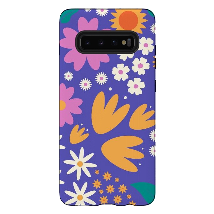 Galaxy S10 plus StrongFit Wildflower Spring Fest by ArtPrInk
