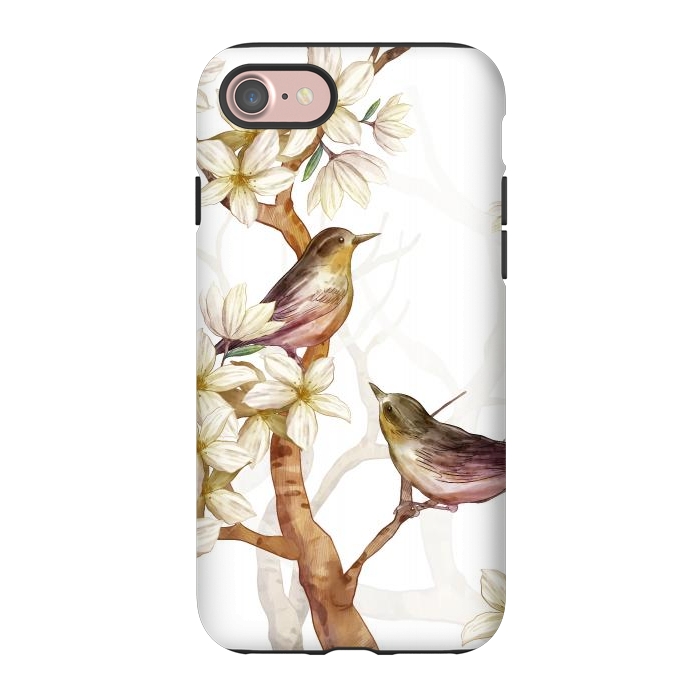 iPhone 7 StrongFit Birds in the Spring by Bledi