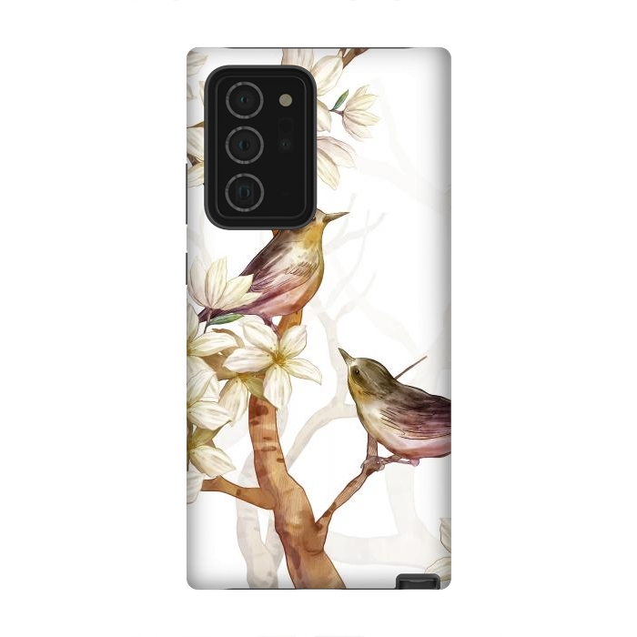 Galaxy Note 20 Ultra StrongFit Birds in the Spring by Bledi