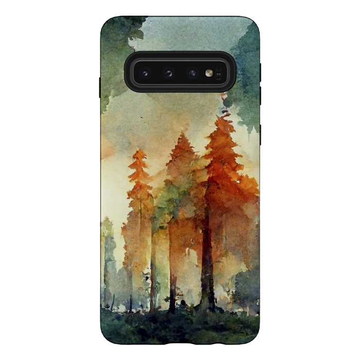 Galaxy S10 StrongFit The Forest (nature) by Bledi