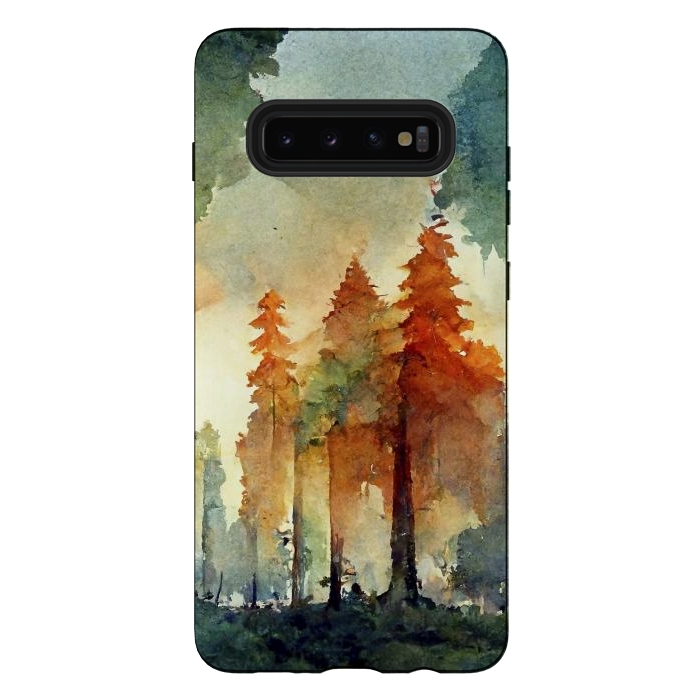 Galaxy S10 plus StrongFit The Forest (nature) by Bledi