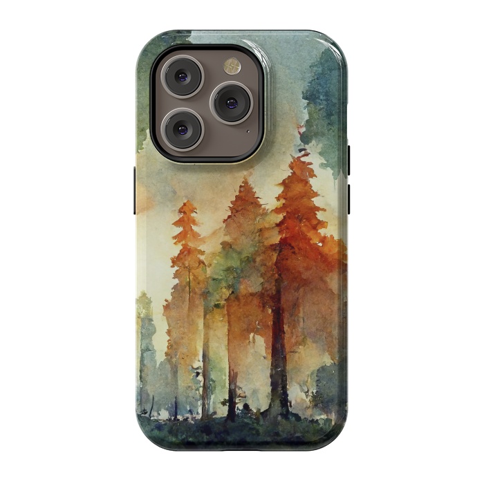 iPhone 14 Pro StrongFit The Forest (nature) by Bledi