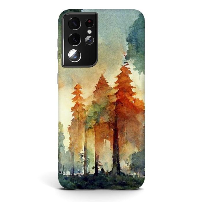Galaxy S21 ultra StrongFit The Forest (nature) by Bledi