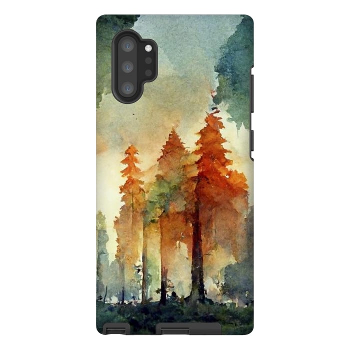 Galaxy Note 10 plus StrongFit The Forest (nature) by Bledi