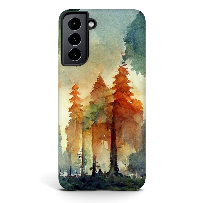 Galaxy S21 plus StrongFit The Forest (nature) by Bledi