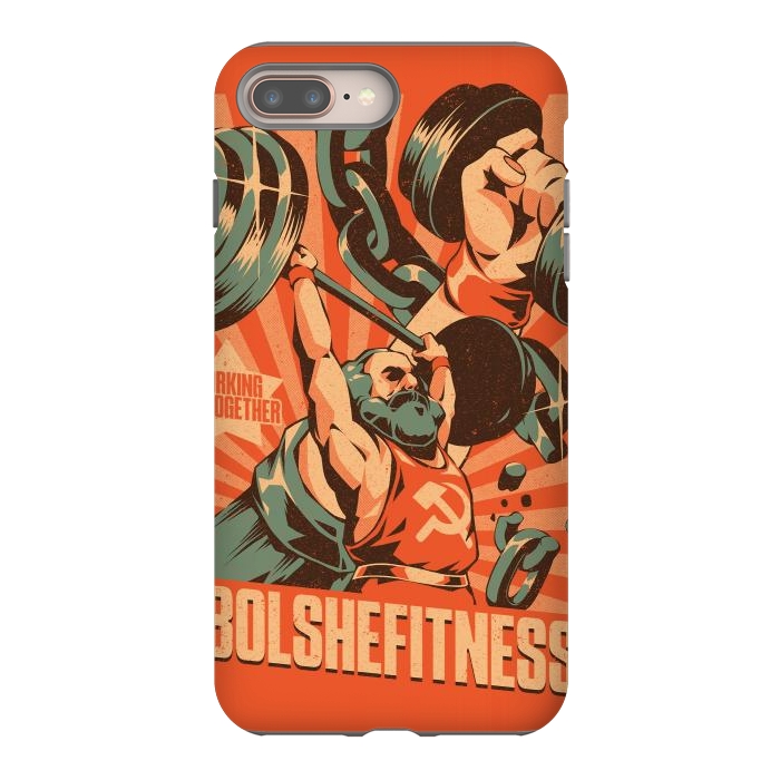 iPhone 7 plus StrongFit Bolshefitness by Ilustrata
