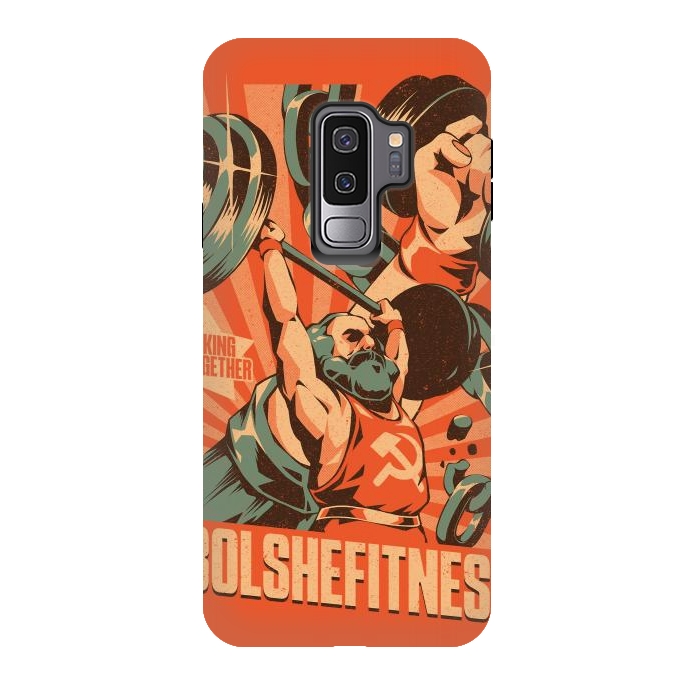 Galaxy S9 plus StrongFit Bolshefitness by Ilustrata