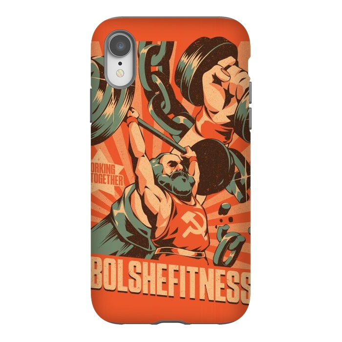 iPhone Xr StrongFit Bolshefitness by Ilustrata