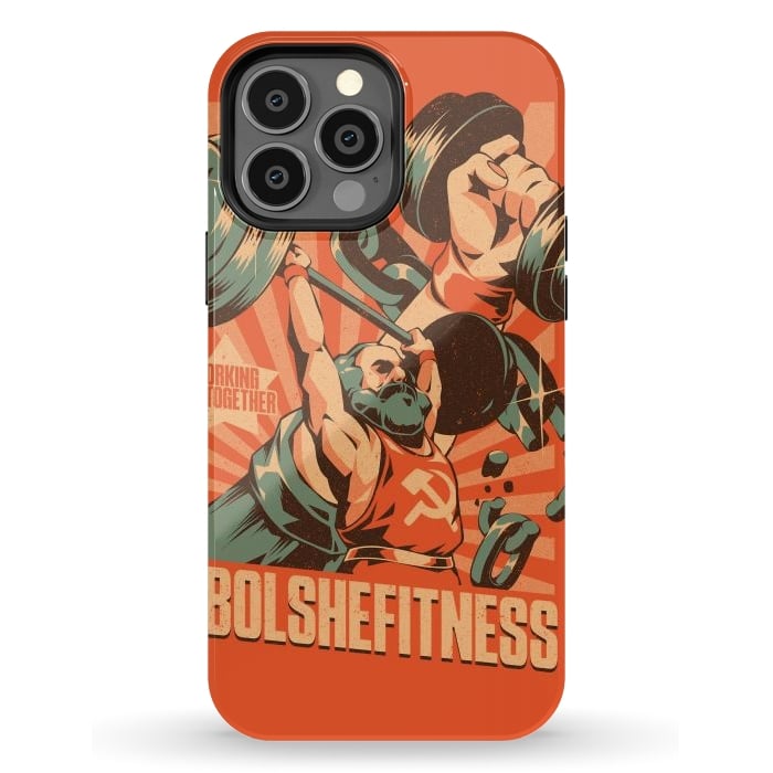 iPhone 13 Pro Max StrongFit Bolshefitness by Ilustrata