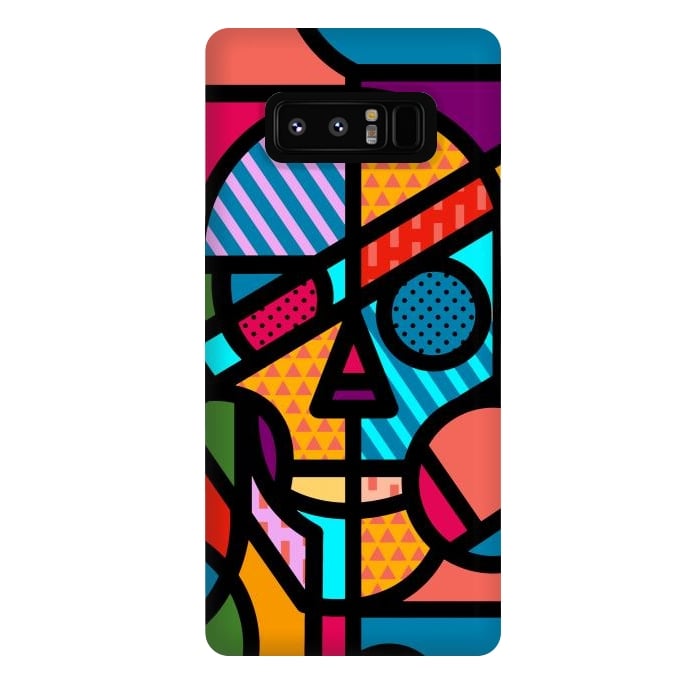 Galaxy Note 8 StrongFit Vit Skull by Ali Gulec