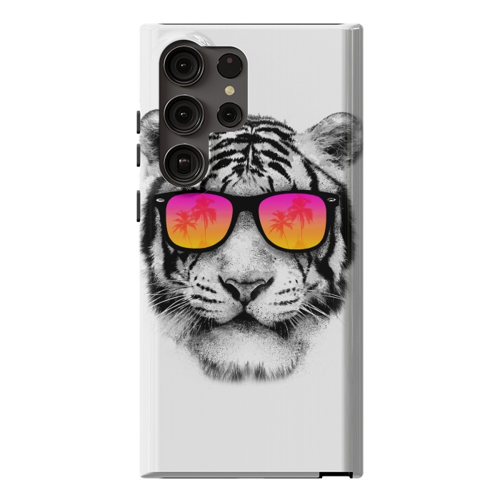 Galaxy S23 Ultra StrongFit The Coolest Tiger by Mitxel Gonzalez