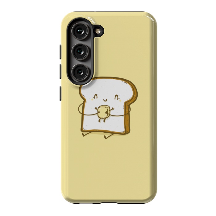 Galaxy S23 StrongFit Bread & Butter by Xylo Riescent