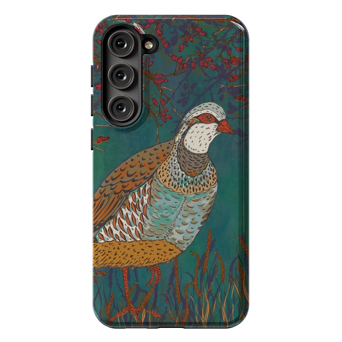 Galaxy S23 Plus StrongFit Partridge by Lotti Brown