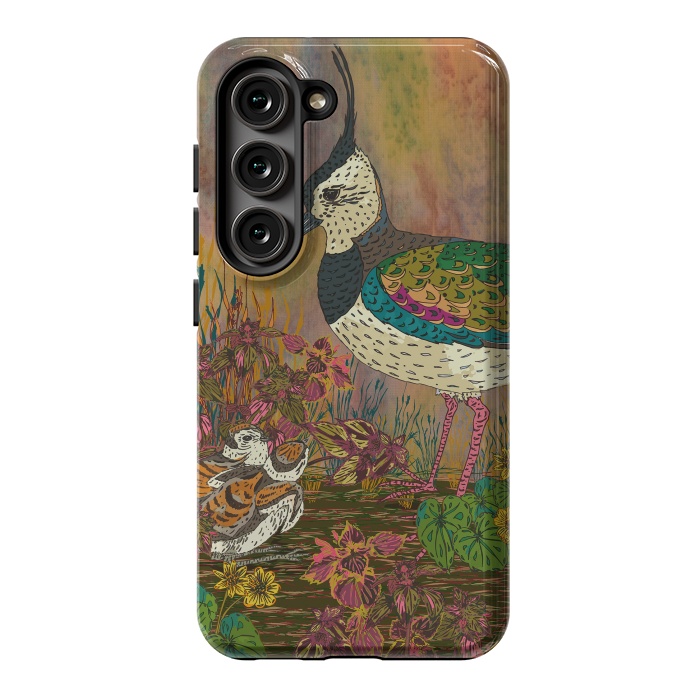 Galaxy S23 StrongFit Lapwing Revival by Lotti Brown