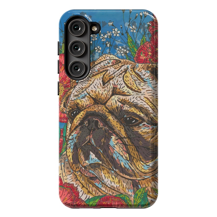 Galaxy S23 Plus StrongFit Pug by Lotti Brown