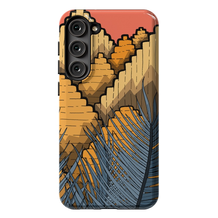 Galaxy S23 Plus StrongFit Pyramid Mountains by Steve Wade (Swade)