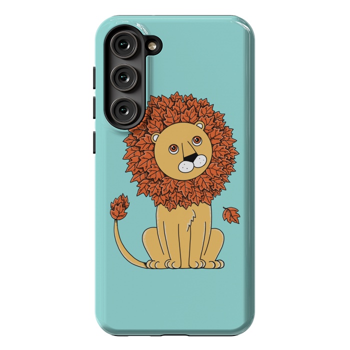 Galaxy S23 Plus StrongFit Lion by Coffee Man