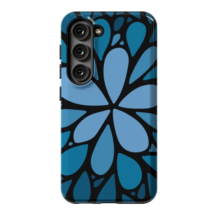 Galaxy S23 StrongFit Water Flower by Majoih