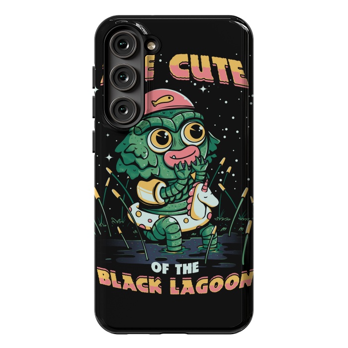 Galaxy S23 Plus StrongFit Cute of the black lagoon! by Ilustrata