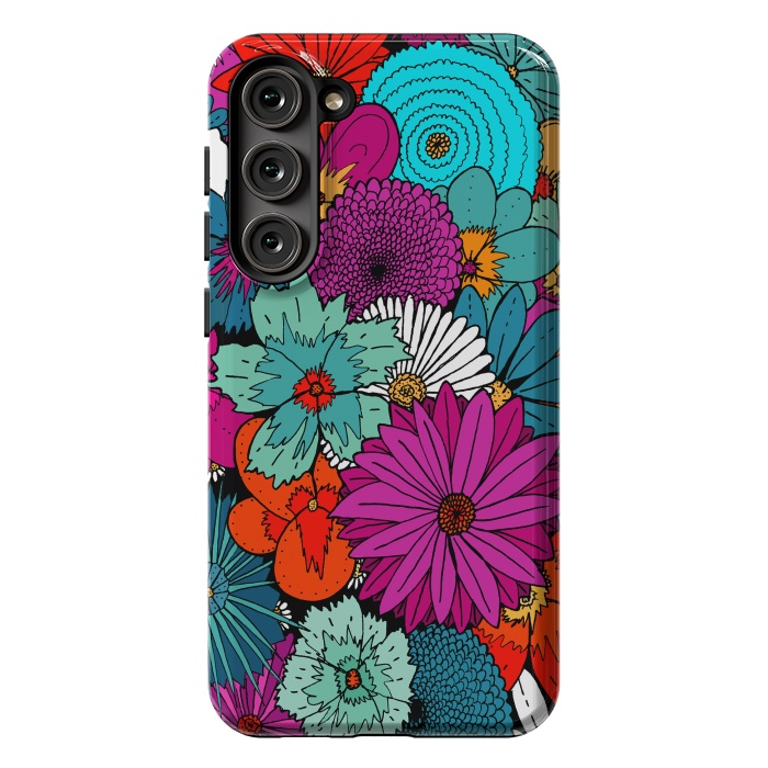 Galaxy S23 Plus StrongFit Bunch of flowers by Steve Wade (Swade)