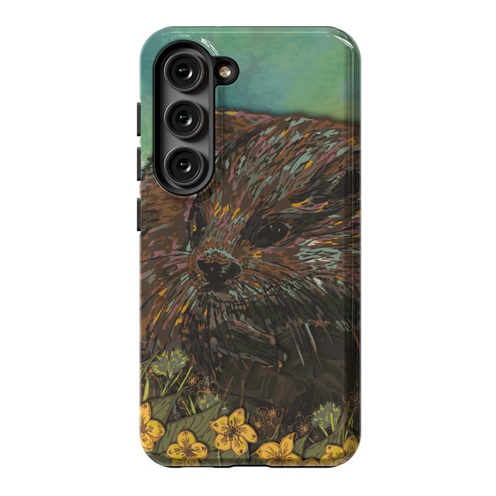 Galaxy S23 StrongFit Otter by Lotti Brown