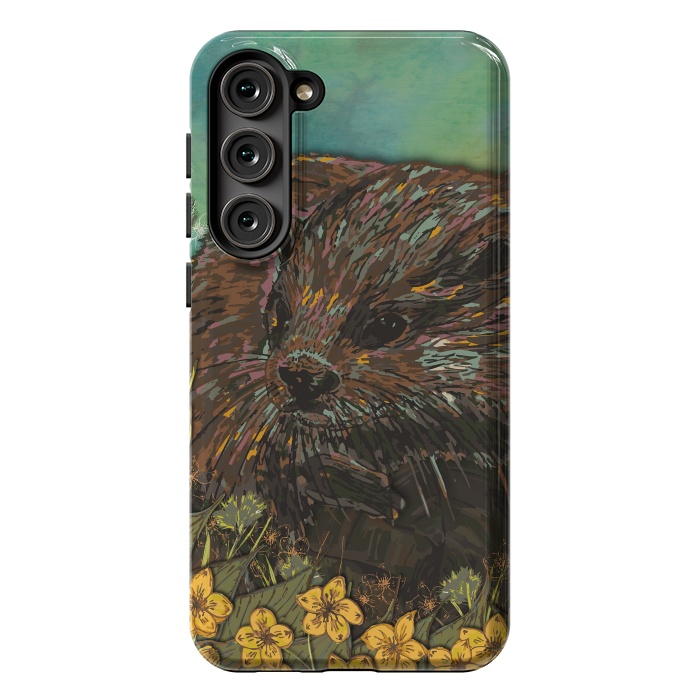 Galaxy S23 Plus StrongFit Otter by Lotti Brown