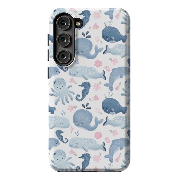 Galaxy S23 Plus StrongFit Ocean Friends by Noonday Design