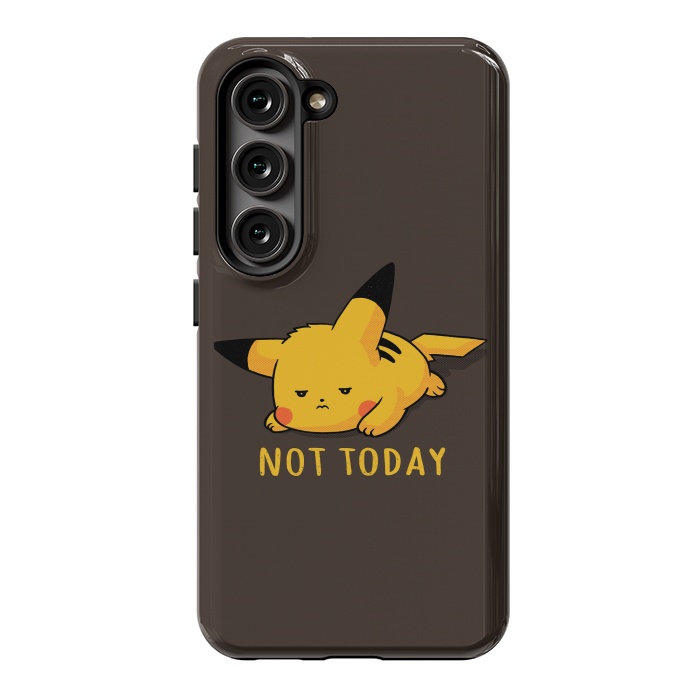 Galaxy S23 StrongFit Pikachu Not Today by eduely