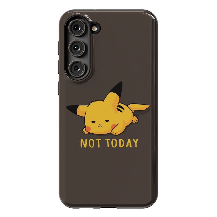 Galaxy S23 Plus StrongFit Pikachu Not Today by eduely