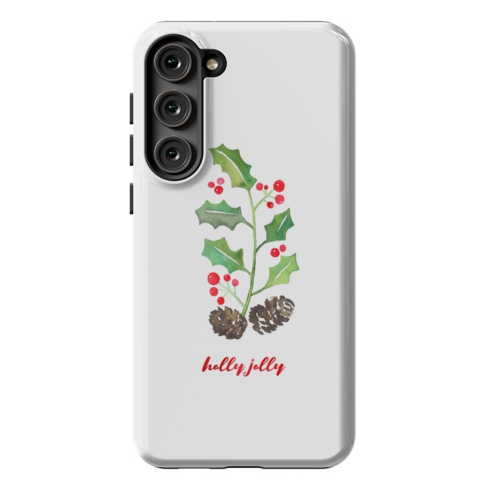 Galaxy S23 Plus StrongFit Holly Jolly by Noonday Design