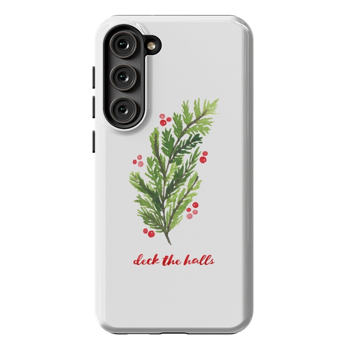 Galaxy S23 Plus StrongFit Deck the Halls by Noonday Design
